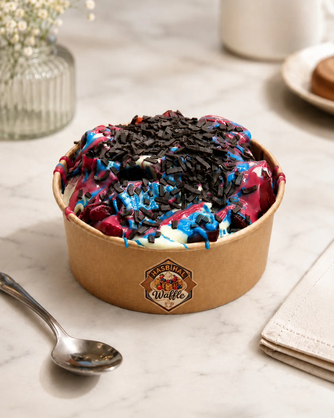 Hasbihal Waffle Bubble Waffle